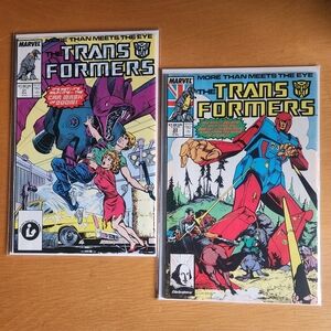 Transformers #31, #33 - 1980s Comic Books (Lot of 2) 